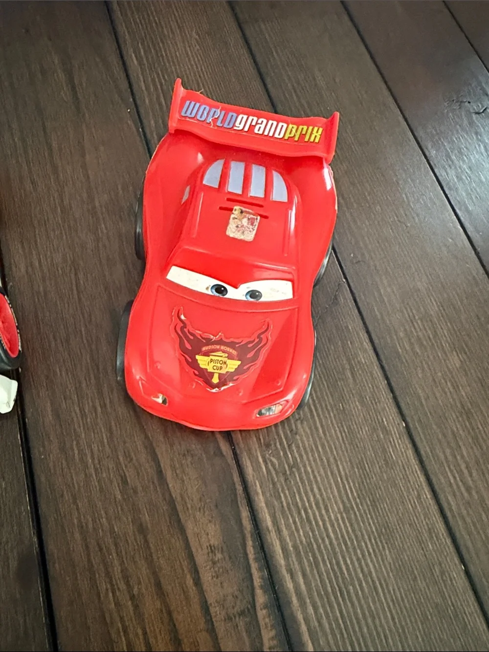 Disney Pixar Shake N Go Vintage Lot Of 3-Fin Mcmissile, Francesco, Mc Queen